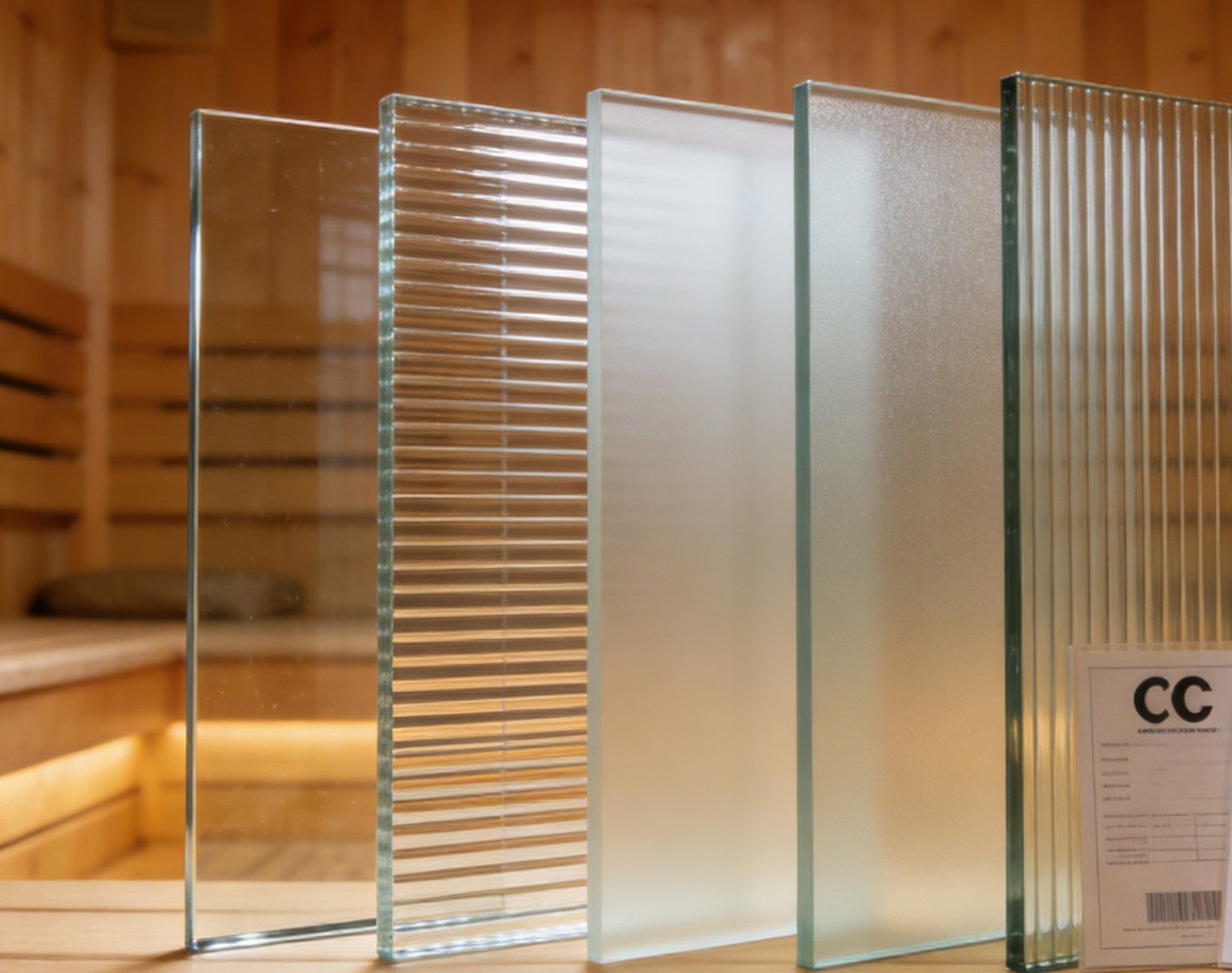 सौना रूम एक्स्प्लोशन-प्रूफ ग्लास